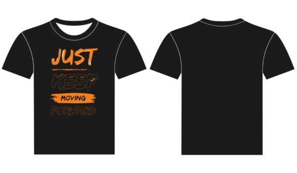Black & Orange T-Shirt