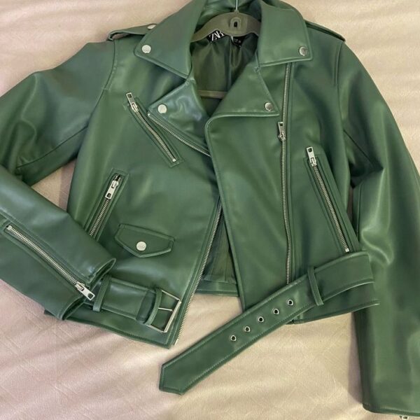 Green Leather Jacket